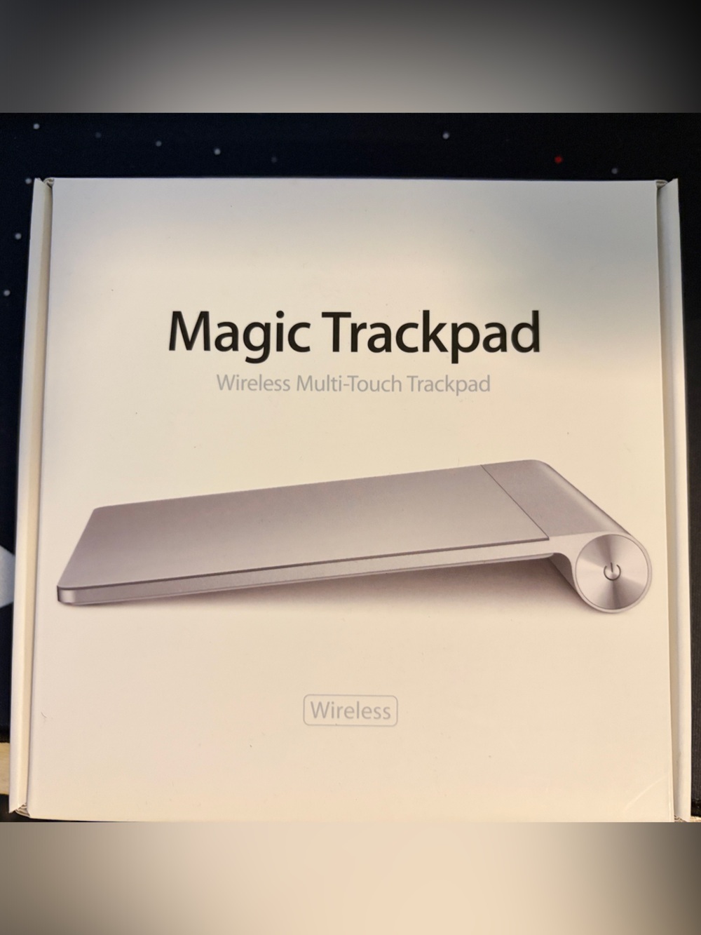Apple Magic Trackpad - Silver Multi-Touch Wireless Trackpad AA battery